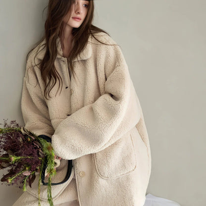 Plush Sherpa Fleece Pajama Set