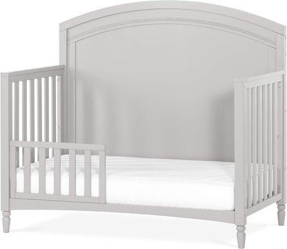 Child Craft Stella 4-In-1 Convertible Crib, Baby Crib Converts to Day Bed, Toddler Bed and Full Size Bed, 3 Adjustable Mattress Positions, Non-Toxic, Baby Safe Finish (Gentle Gray) Baby Products Cribs Furniture Infant & Toddler Beds Nursery