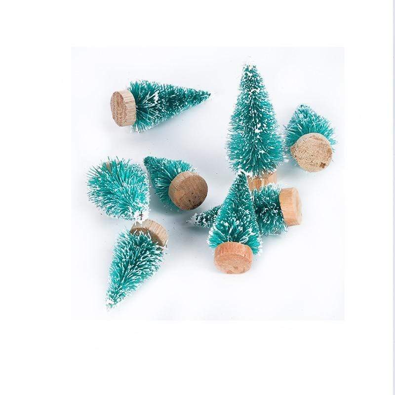 8pcs Mini Christmas Artificial Trees