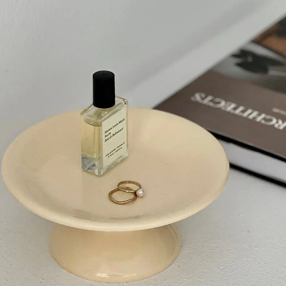 Smooth Melamine Pedestal Jewelry Organizer