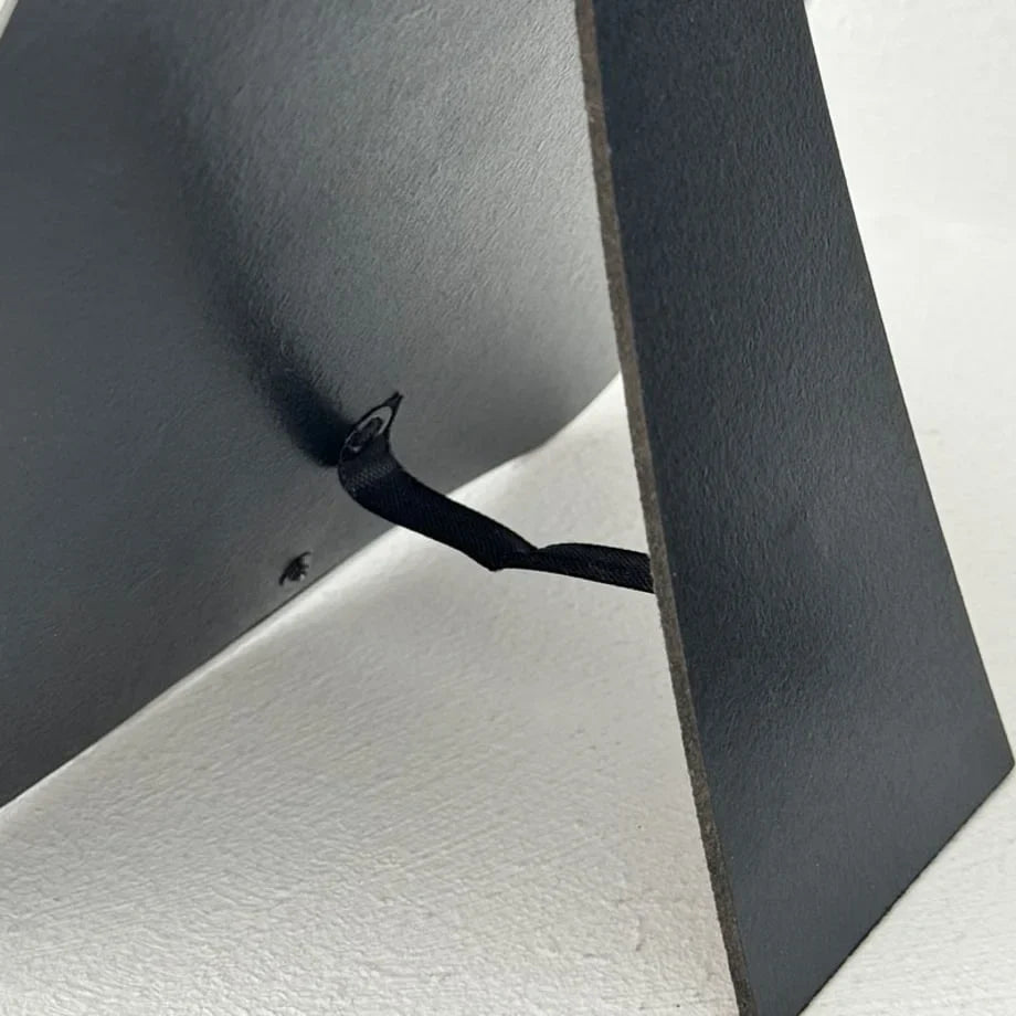 Molten Irregular Chrome Desktop Mirror