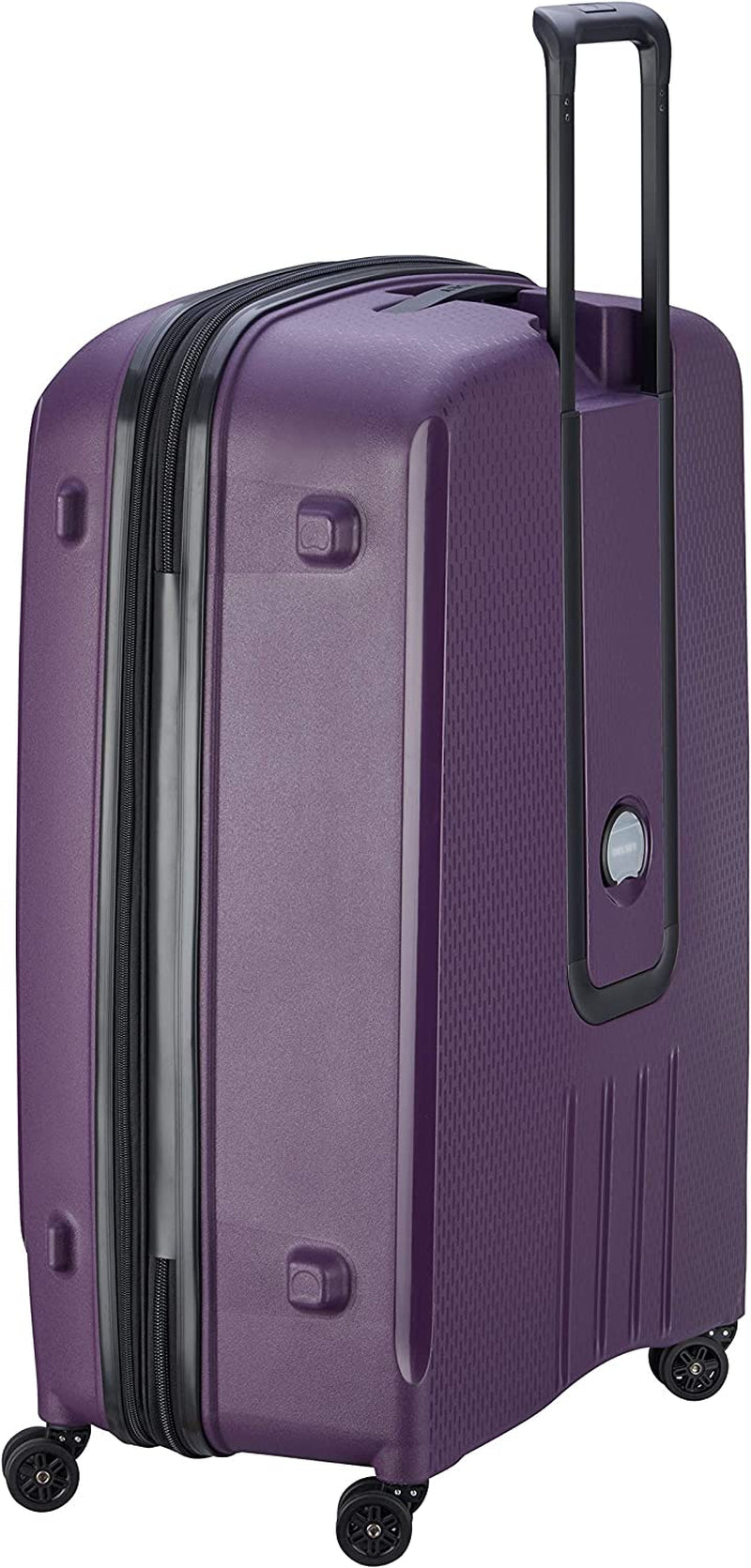 Delsey Adults-Unisex'S Suitcase, Purple, XL (83 Cm-123 L + 11 L) Clothing Luggage Luggage & Bags Luggage & Travel Gear Shoes & Jewelry Suitcases