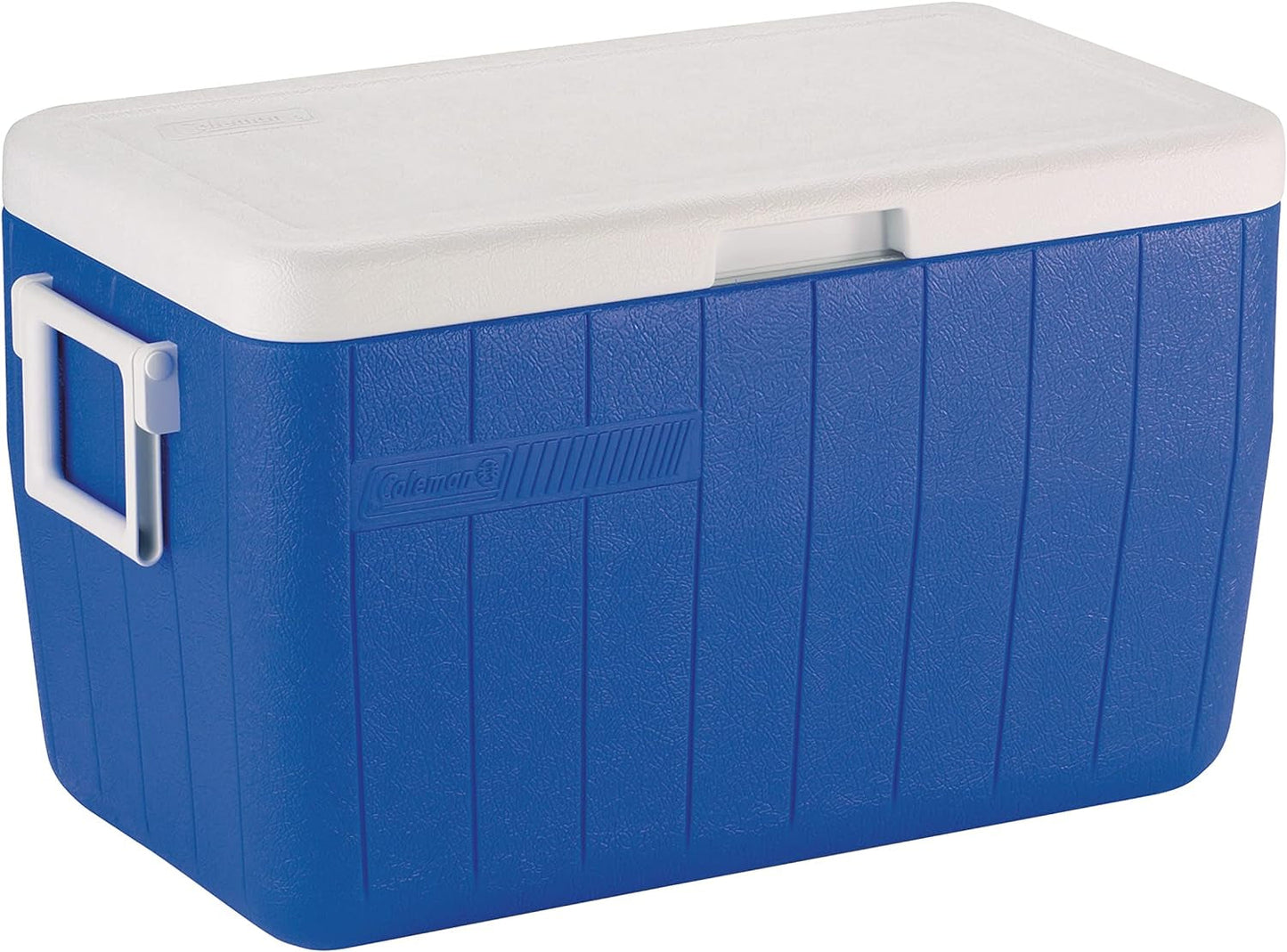 Coleman Chiller Series 48Qt Insulated Portable Cooler, Hard Cooler with Ice Retention & Heavy-Duty Handles, Great for Camping, Tailgating, Beach, Picnic, Groceries, Boating & More Camp Kitchen Camping & Hiking Coolers Outdoor Recreation Sports & Outdoors