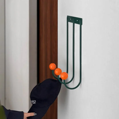 Smooth Color Block Metal Wall Hooks