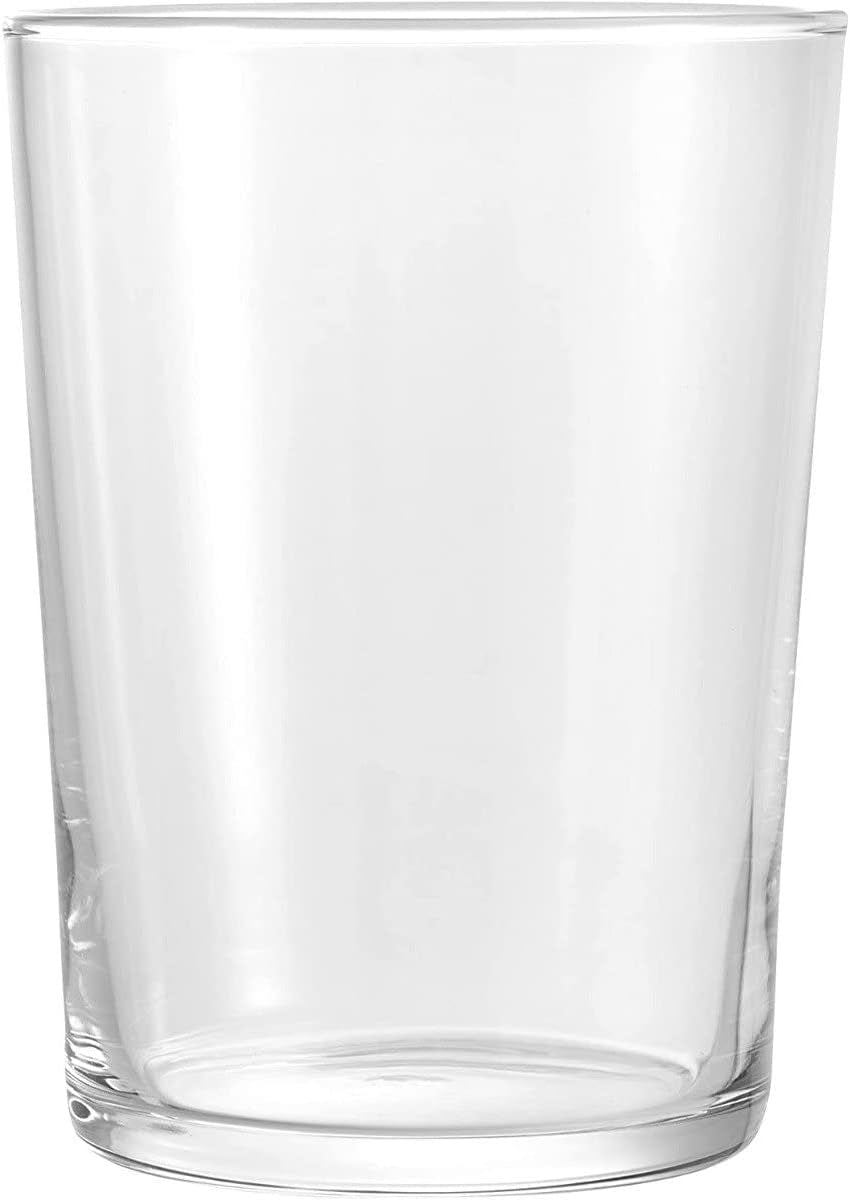 Bormioli Rocco Bodega Collection Glassware – Set of 12 Maxi 17 Ounce Drinking Glasses for Water, Beverages & Cocktails – 17Oz Clear Tempered Glass Tumblers, Transparent Dining & Entertaining Glassware & Drinkware Home & Kitchen Kitchen & Dining Tumblers & Water Glasses