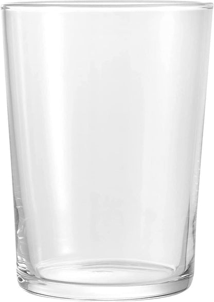 Bormioli Rocco Bodega Collection Glassware – Set of 12 Maxi 17 Ounce Drinking Glasses for Water, Beverages & Cocktails – 17Oz Clear Tempered Glass Tumblers, Transparent Dining & Entertaining Glassware & Drinkware Home & Kitchen Kitchen & Dining Tumblers & Water Glasses