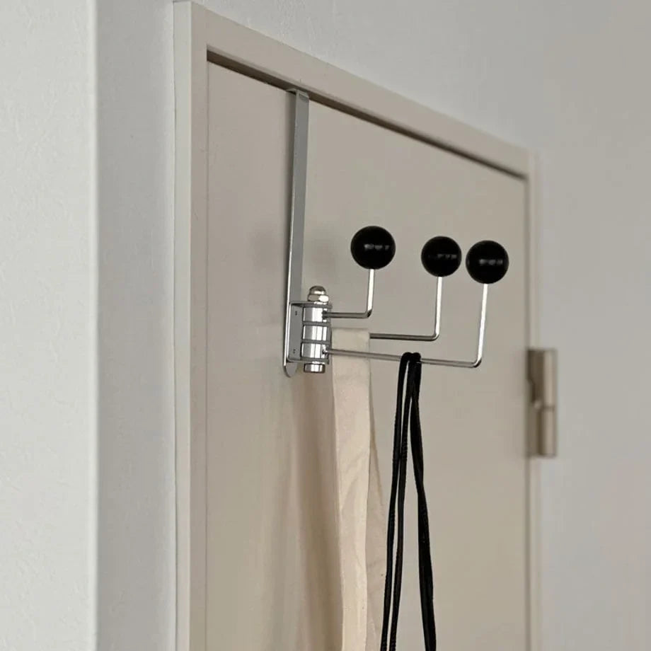 Smooth Ball Tip Metal Over-the-Door Hook