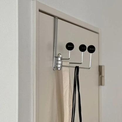 Smooth Ball Tip Metal Over-the-Door Hook