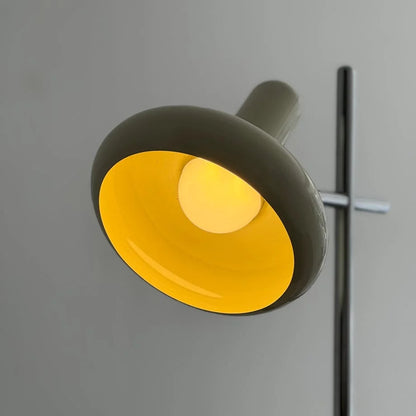 Smooth Sculptural Metal Accent Lamp