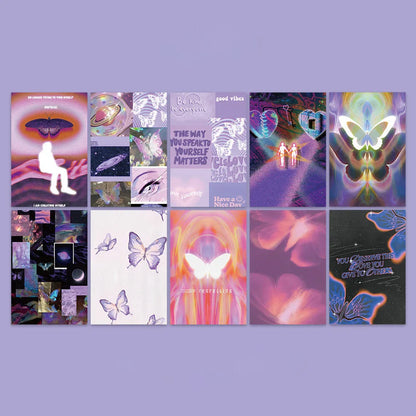 Grainy Gradient Aura Wall Collage Kit
