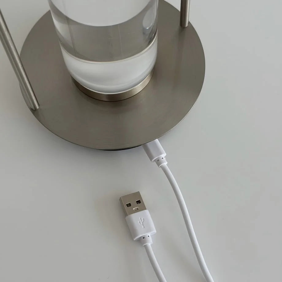Minimalist Arch Metal Portable Table Lamp