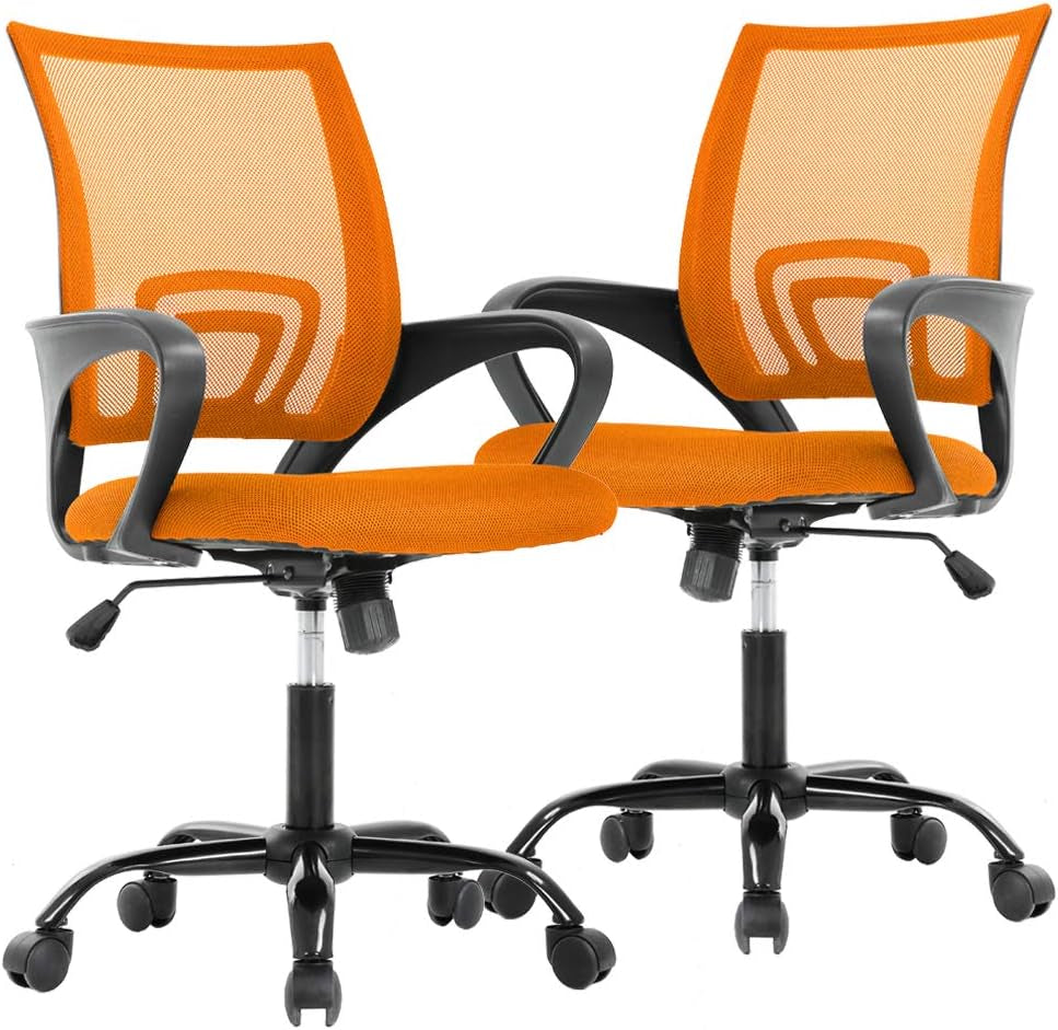 Office Chair Ergonomic Cheap Desk Chair Mesh Executive Computer Chair with Arms for Back Pain, Set of 2 Furniture Home & Kitchen Home Office Chairs Home Office Desk Chairs Home Office Furniture