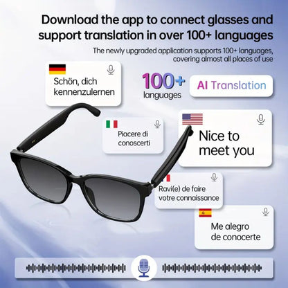 LinguaLens™ | Smart Translation Glasses