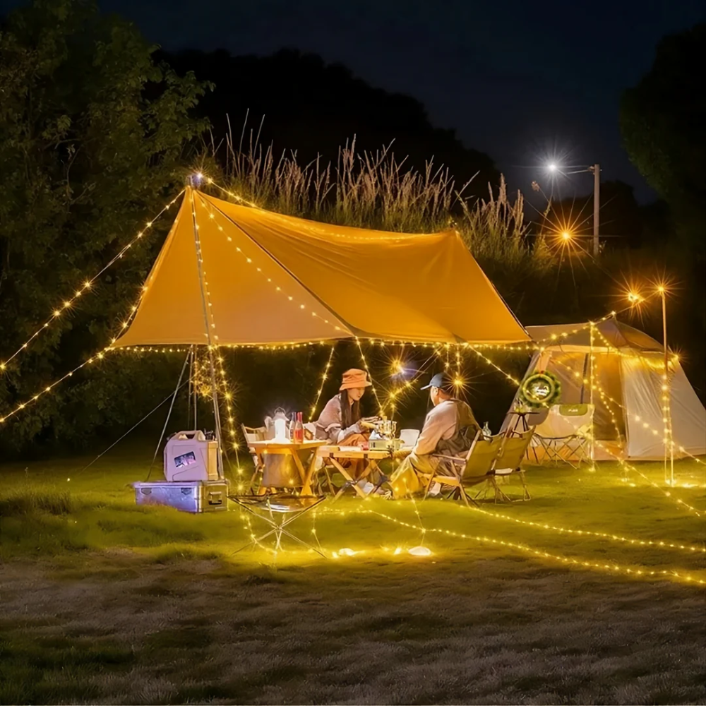 Guirlandes lumineuses de camping