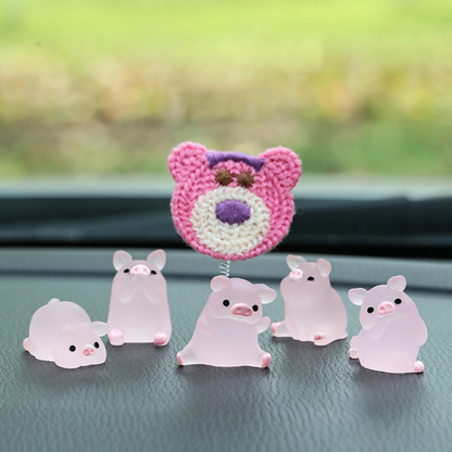 Glowing Mini Pigs (6 Pcs)