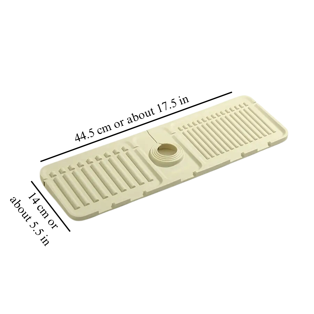 Protection anti-éclaboussures pour évier