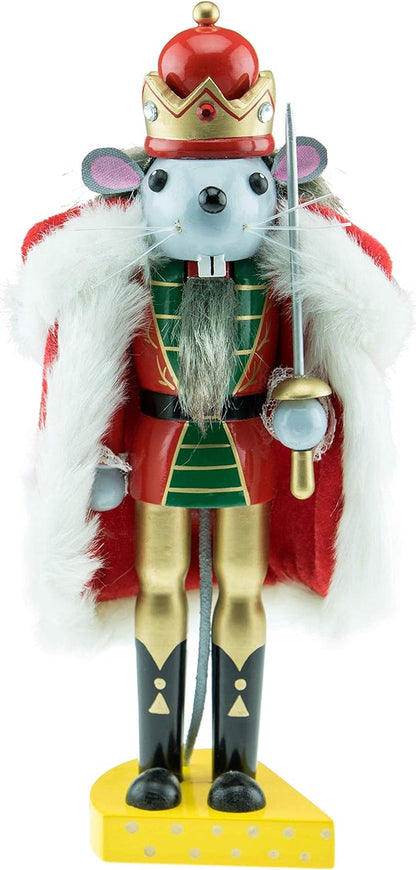 Clever Creations African American Fairy 14 Inch Traditional Wooden Nutcracker, Festive Christmas Décor for Shelves and Tables Home & Kitchen Nutcrackers Seasonal Décor