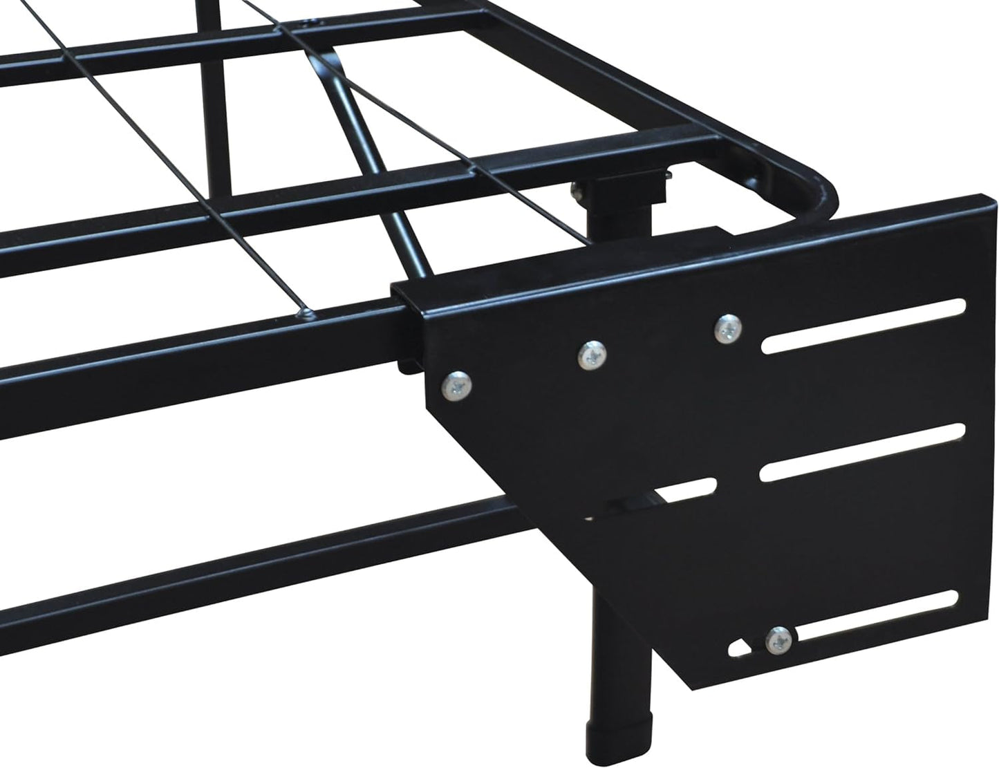 Boyd Sleep Raised Platform Bed Frame Accessory: Headboard/Footboard Brackets, Black, Set of 2, One Size (BBSMBRACK) Bed Frames Bedroom Furniture Beds Frames & Bases Furniture Home & Kitchen