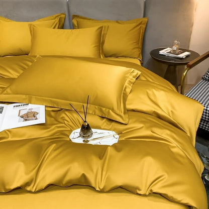 Neo Gold Silky Cotton Bedding Set