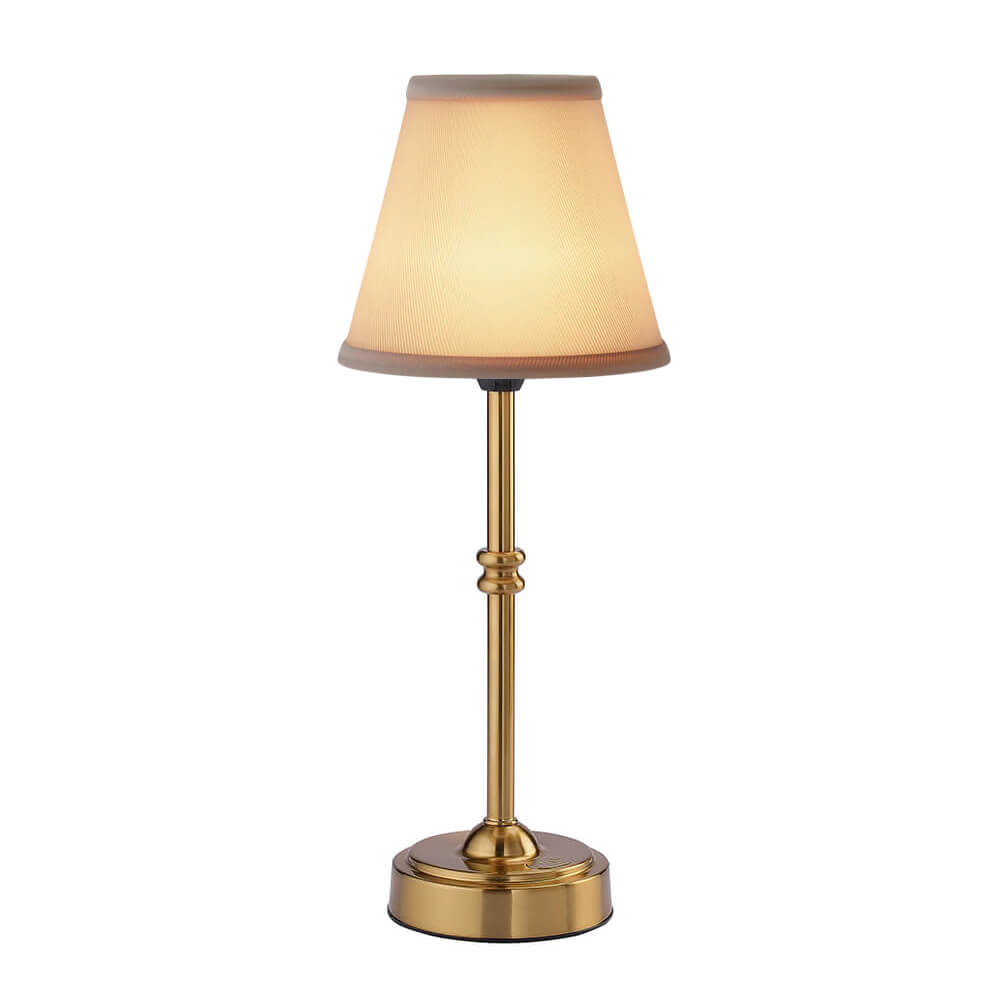 LED Retro Fabric Cordless Table Lamp