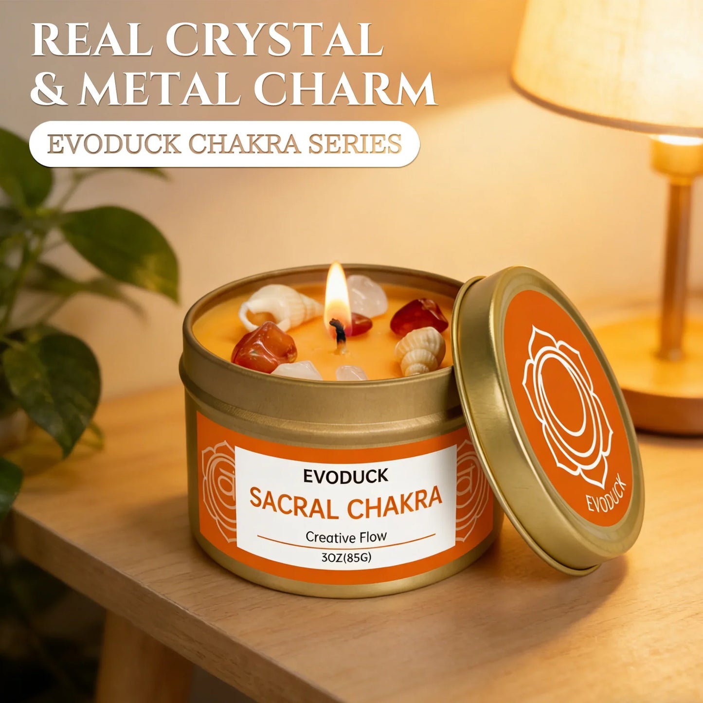 SacralGlow Soy Ritual Candle