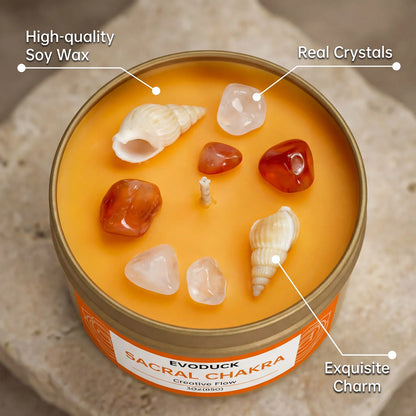 SacralGlow Soy Ritual Candle