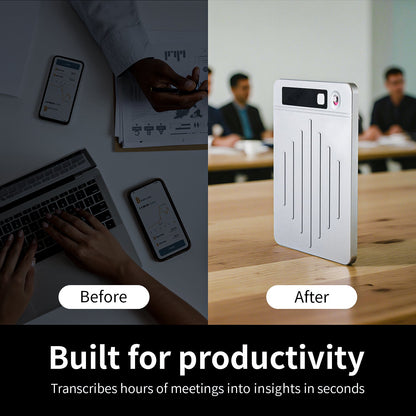 AI Voice Recorder Translator App Control