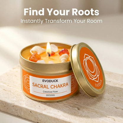 SacralGlow Soy Ritual Candle