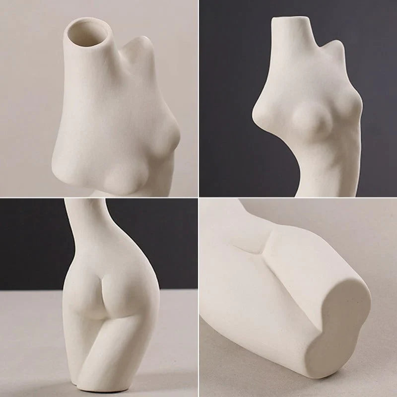 Abstract Body Art Vase