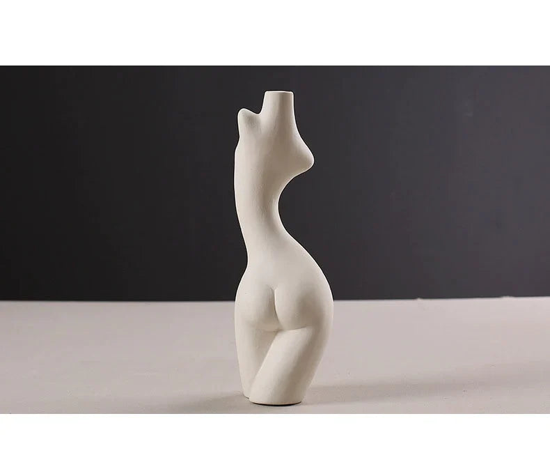 Abstract Body Art Vase