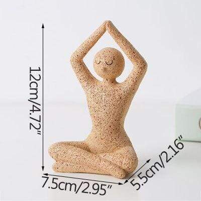 Abstract Character Miniature Figurines Vase