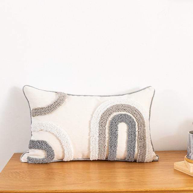 Abstract Grey Cushion Covers