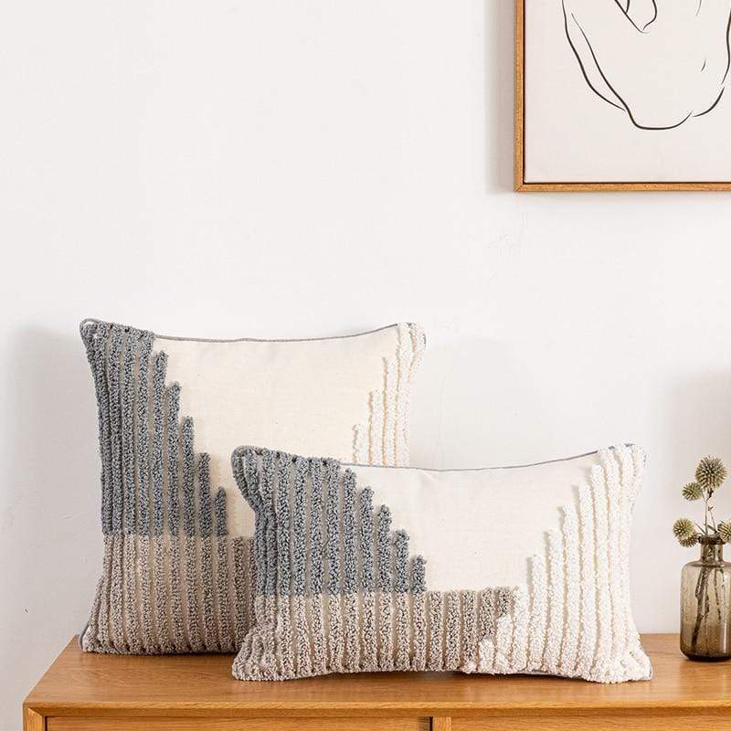 Abstract Grey Cushion Covers