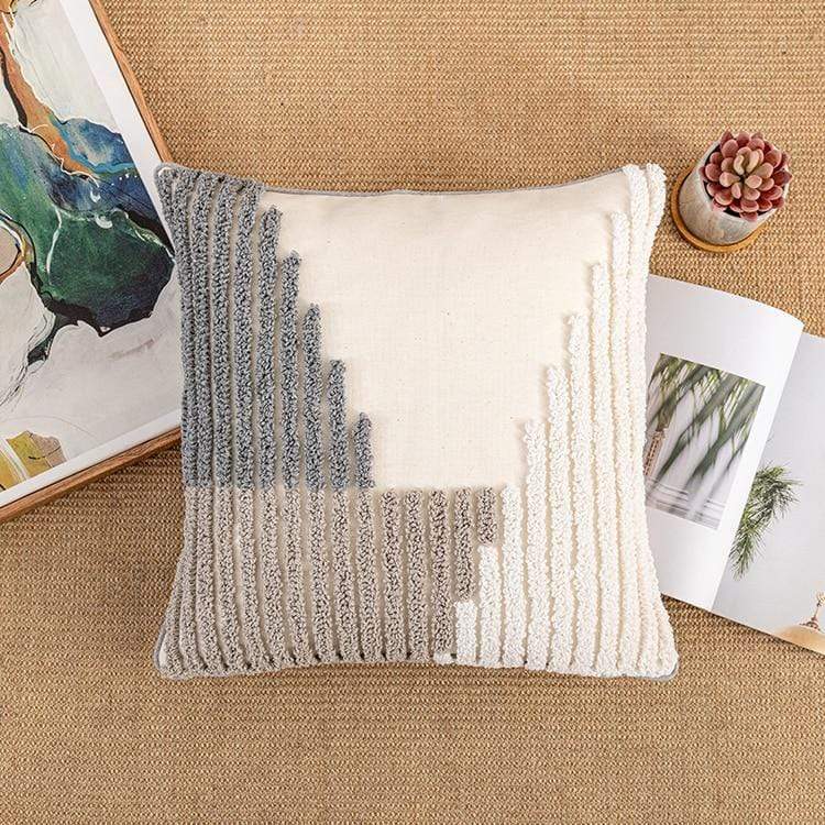 Abstract Grey Cushion Covers