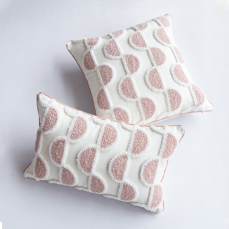 Abstract Loop Tufted Cushions