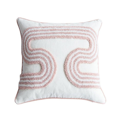 Abstract Loop Tufted Cushions