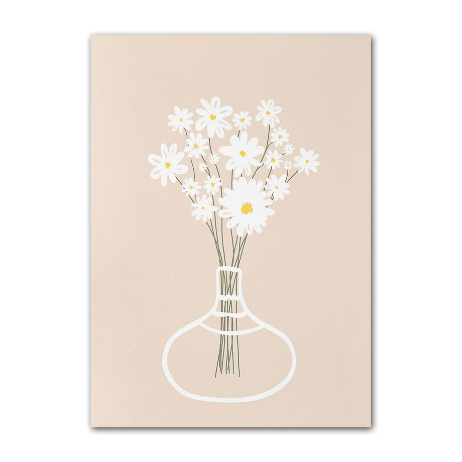 Cute Pastel Drawings Canvas Posters leaf SUB CATEGORY_Posters