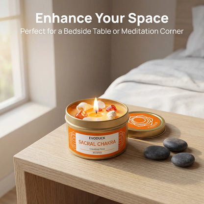SacralGlow Soy Ritual Candle
