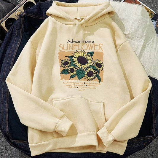 Advice from A Sunflower Hoodie