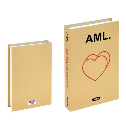 Ästhetische Raumdekoration Buchförmige Box