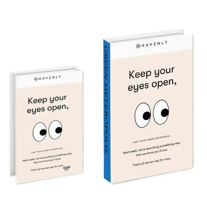 Ästhetische Raumdekoration Buchförmige Box