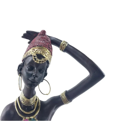 Figurines de beauté africaine