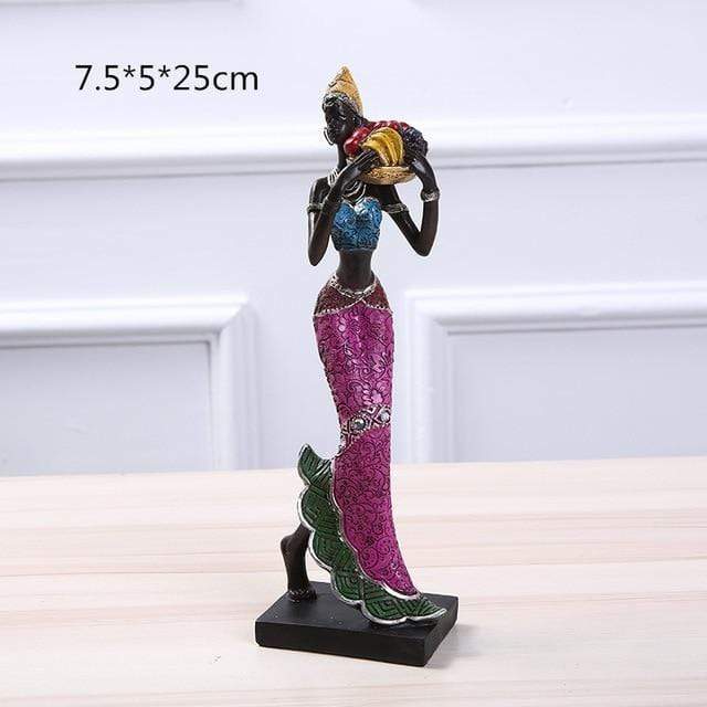 Figurines de beauté africaine