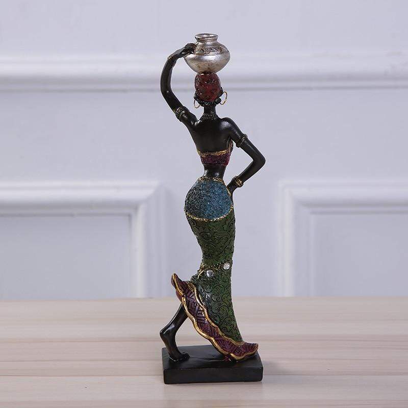 Figurine di bellezza africana