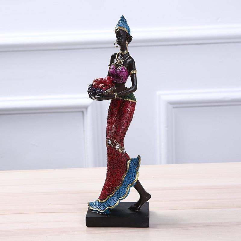 African Beauty Figurines