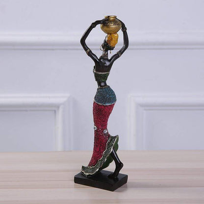 African Beauty Figurines