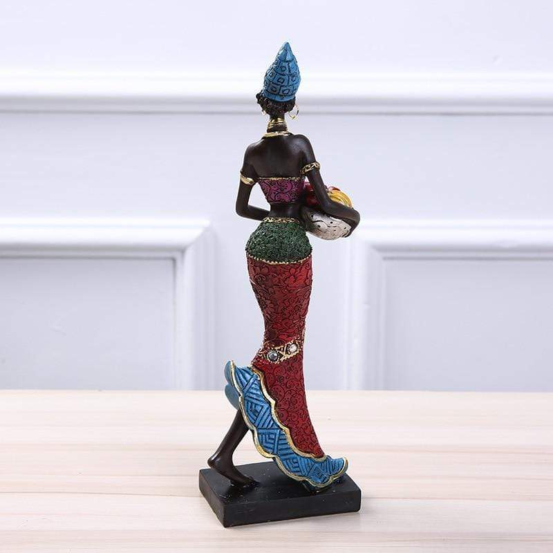 Figurines de beauté africaine