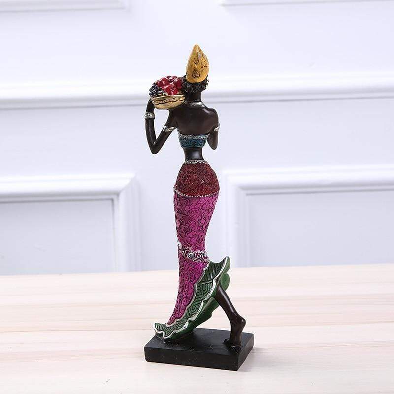 Figurines de beauté africaine