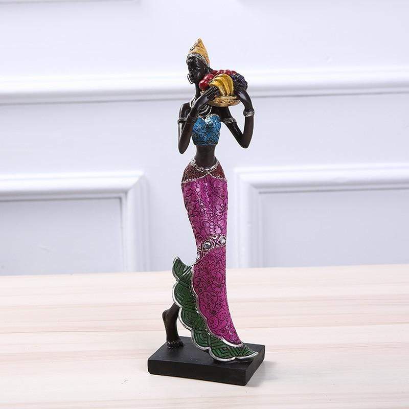 Figurines de beauté africaine