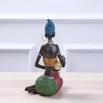 African Beauty Figurines